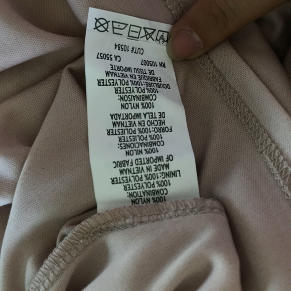 Marina Pink Rose Gold Sequin Dress Tulle Skirt Size 10 Party Holiday - Picture 8 of 8